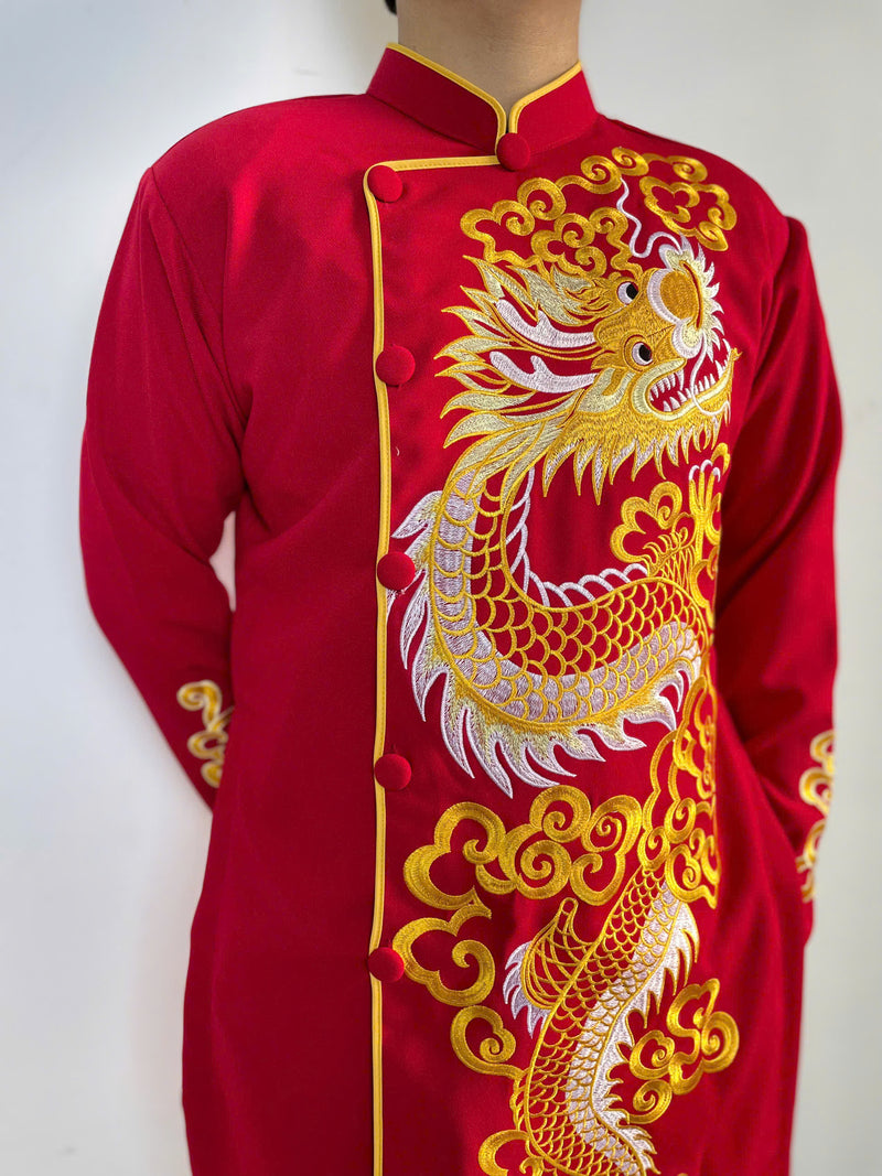 Vietnamese Traditional Ao Dai For Men | Áo Dài Nam