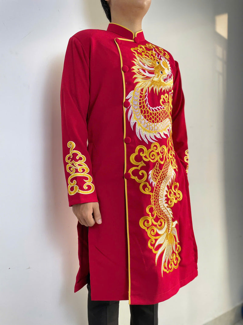 Vietnamese Traditional Ao Dai For Men | Áo Dài Nam