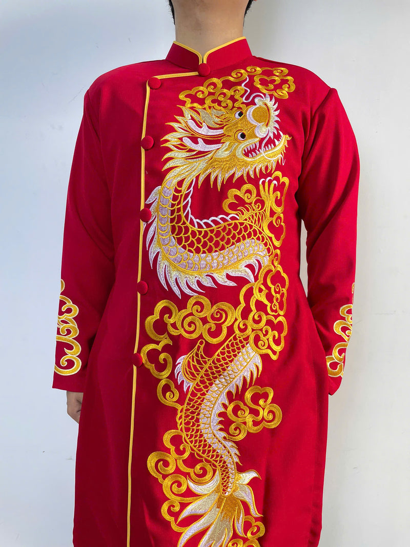 Vietnamese Traditional Ao Dai For Men | Áo Dài Nam