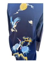 Navy Blue\ Red Ao Dai For Men | Men Dress | Áo Dài Nam | Birds Embroidered Ao Dai Men | H6