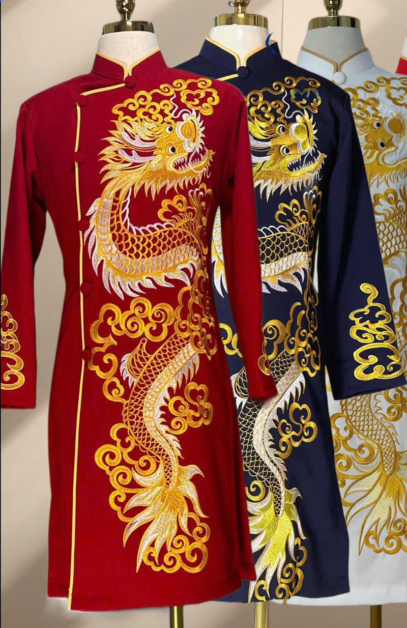 Vietnamese Traditional Ao Dai For Men | Áo Dài Nam