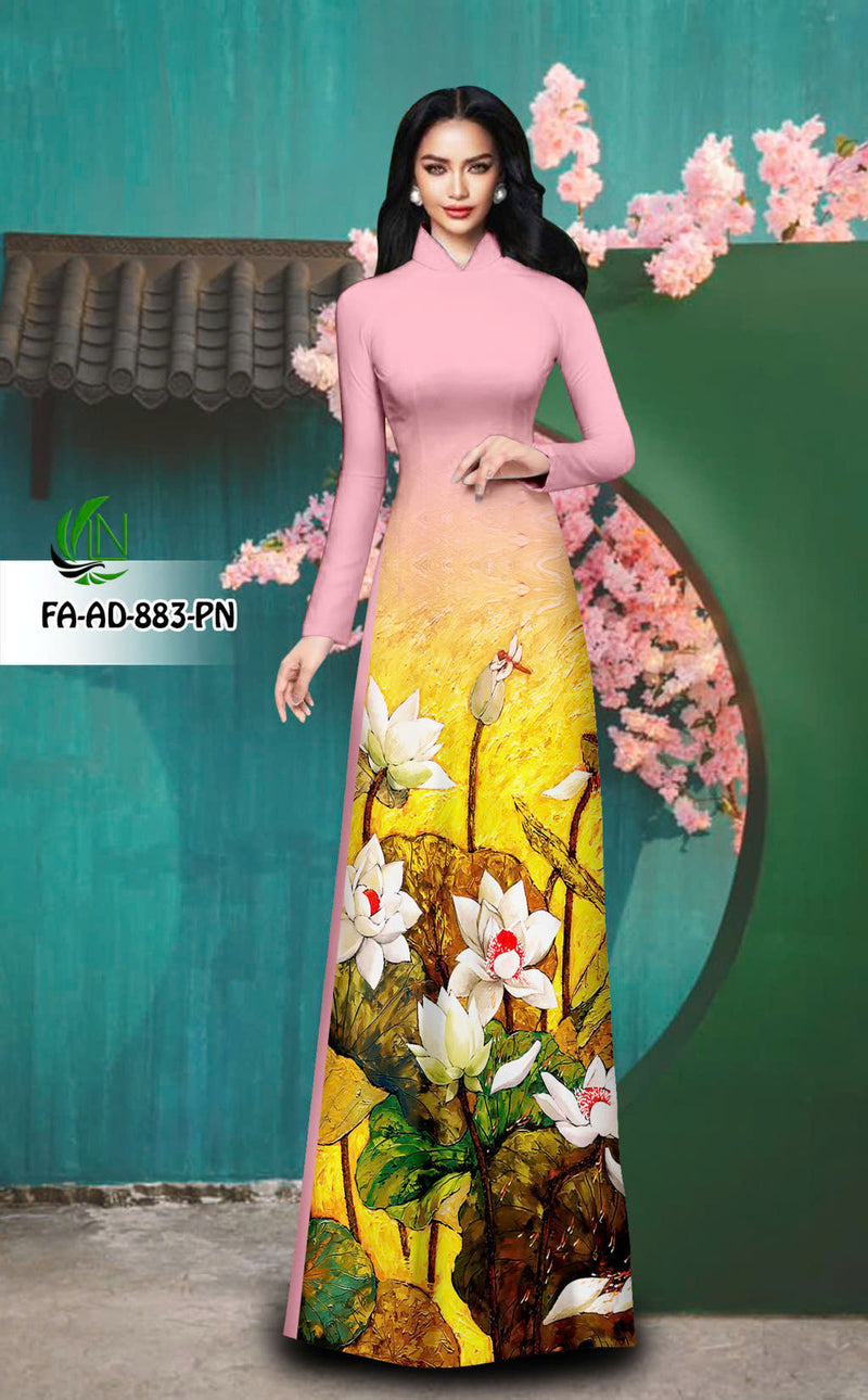 3D printed Ao Dai | Áo Dài In Hoạ Tiết | Traditional Ao Dai