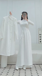 Long Phụng Sum Vầy Vietnamese Ao Dai | Matching Ao Dai