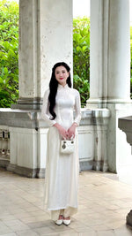 Ngoc Uyen Traditional Vietnamese Ao Dai No Pants I1