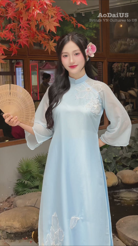 Vietnamese Traditional Ao Dai For Women, Vietnamese ao da