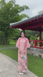 Spring Blossom Modern Vietnamese Ao Dai No Pants A20