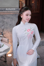 Dao Hoa Traditional Vietnamese Ao Dai Set