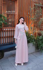 Xuân Thanh Modern Vietnamese Ao Dai Set