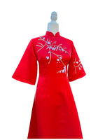 Red Ribbon Ao Dai | Traditional Vietnamese Dress | Áo Dài Truyền Thống