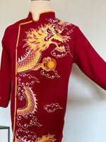 Dragon Hand-Paint Ao Dai Men | Vietnamese traditional Ao Dai For Men | Men Dress | Ao Dai For Groomsmen | Áo Dài Nam