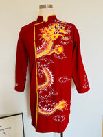 Dragon Hand-Paint Ao Dai Men | Vietnamese traditional Ao Dai For Men | Men Dress | Ao Dai For Groomsmen | Áo Dài Nam