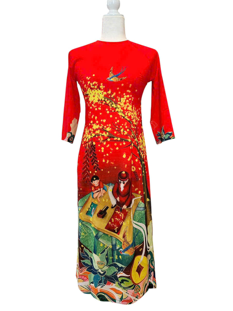 3D Printed Ao Dai For Women | Vietnamese Ao Dai | Ao Dai Tet