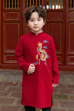 Dress For Boys | Áo Dài Bé Trai | Vietnamese Ao Dai For Tet