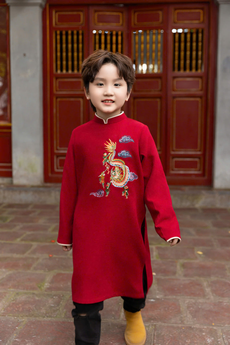 Dress For Boys | Áo Dài Bé Trai | Vietnamese Ao Dai For Tet