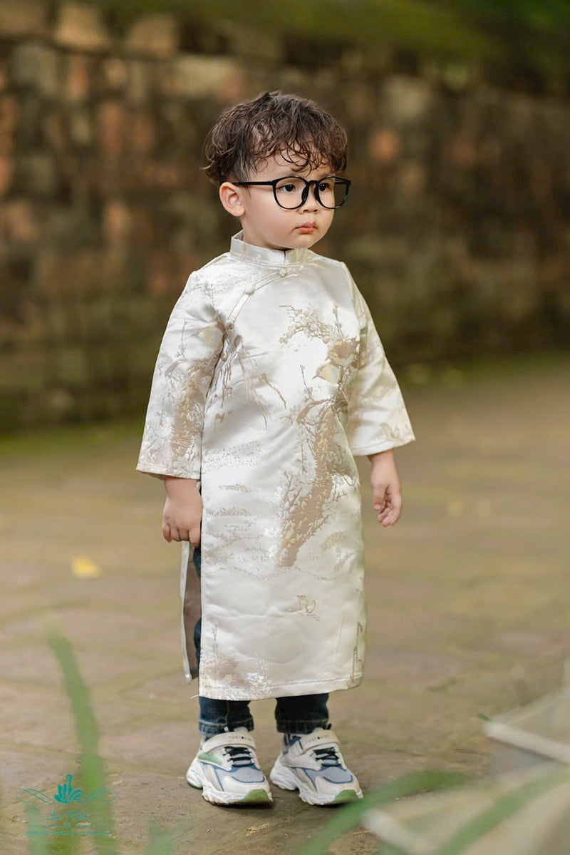 Ao Dai For Boys | Áo Dài Bé Trai | Gấm Áo Dài Bé Trai