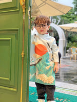 Bird Ao Dai For Boys | Dress For Boys | Áo Dài Bé Trai | Long Dress Ao Dai | Viet Dress For Kids