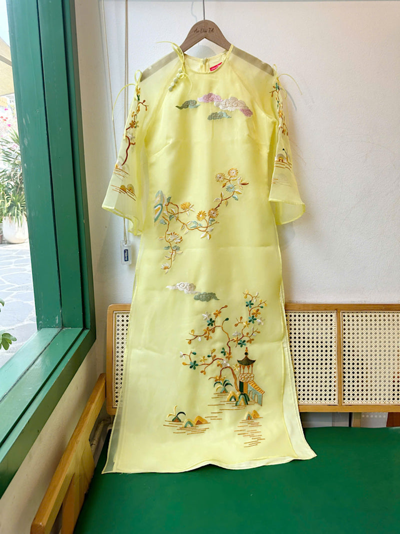 Mộc Miên Áo Dài Việt Nam | Vietnamese Modernized Dress | Luxury Ao Dai For Special Event