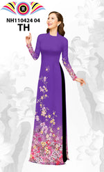 Printed Traditional Vietnamese Ao Dai | Ao Dai For Women | Ao Dai For Wedding | Áo Dài Truyền Thống