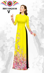 Printed Traditional Vietnamese Ao Dai | Ao Dai For Women | Ao Dai For Wedding | Áo Dài Truyền Thống