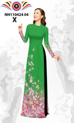 Printed Traditional Vietnamese Ao Dai | Ao Dai For Women | Ao Dai For Wedding | Áo Dài Truyền Thống