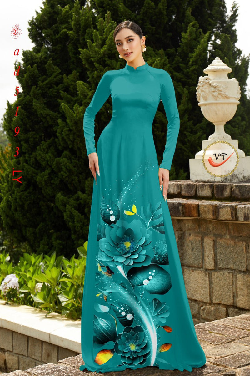 3D Printed Traditional Vietnamese Ao Dai For Women | Vietnamese Ao Dai | Ao Dai For Wedding | Áo Dài Truyền Thống