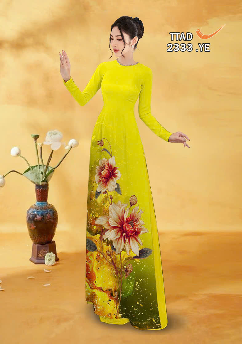 3D Printed Ao Dai For Women | Vietnamese Ao Dai Tet | Áo Dài Bộ