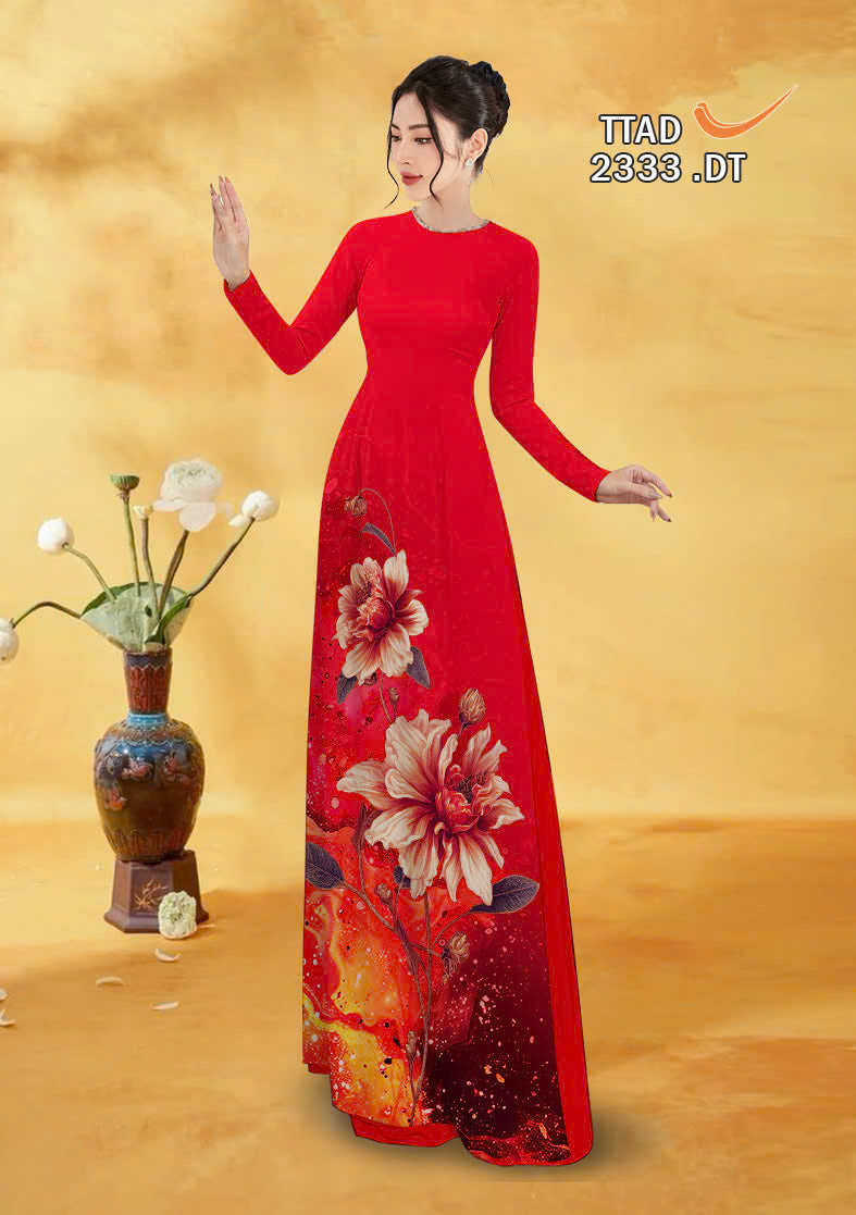 3D Printed Ao Dai For Women | Vietnamese Ao Dai Tet | Áo Dài Bộ