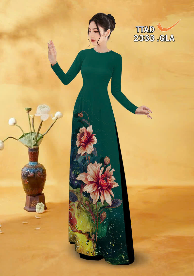 3D Printed Ao Dai For Women | Vietnamese Ao Dai Tet | Áo Dài Bộ