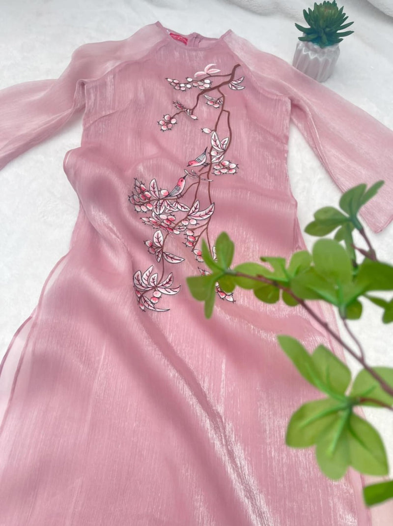 Shifted Modernized Vietnamese Ao Dai | Ao Dai Viet Nam | Shifted Style | Áo Dài Truyền Thống