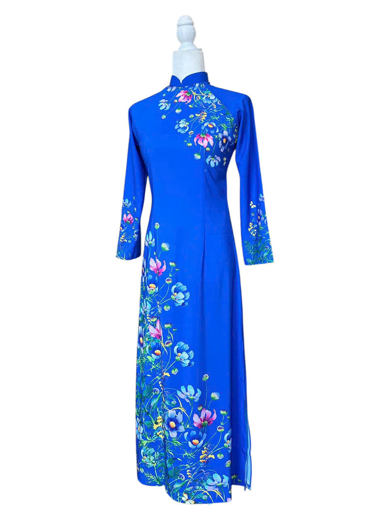 3D Printed Ao Dai For Women | Vietnamese Ao Dai - Traditional Collar