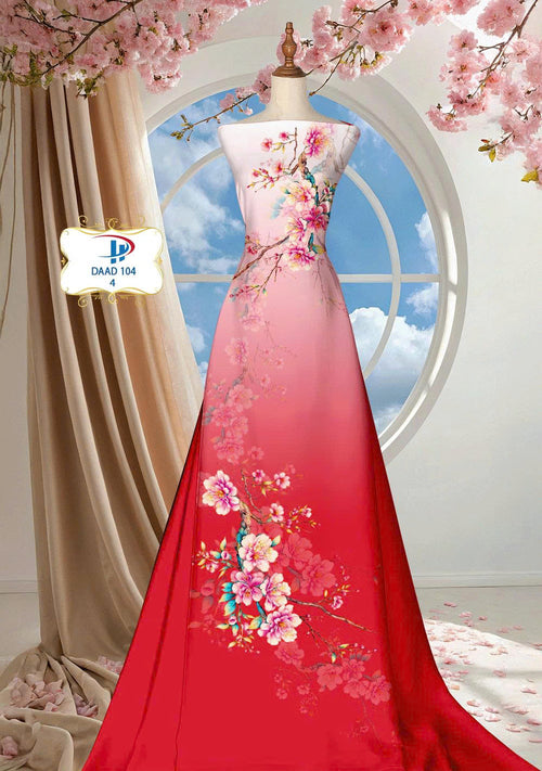 Printed Women Ao Dai | Vietnamese Traditional Dress