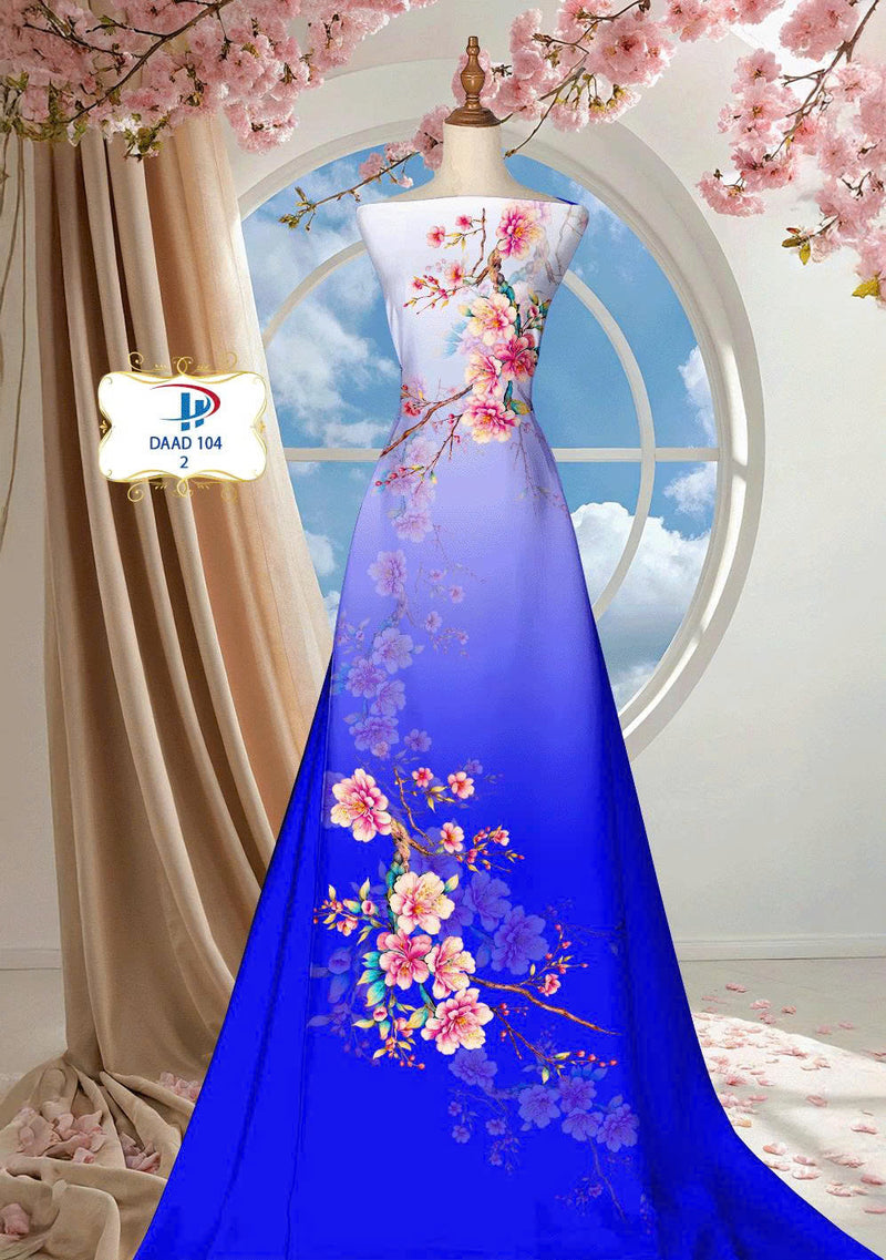 Printed Women Ao Dai | Vietnamese Traditional Dress