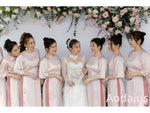 Bridesmaid Vietnamese Dress Ao Dai US Bridesmaid Vietnamese Dress Ao Dai US