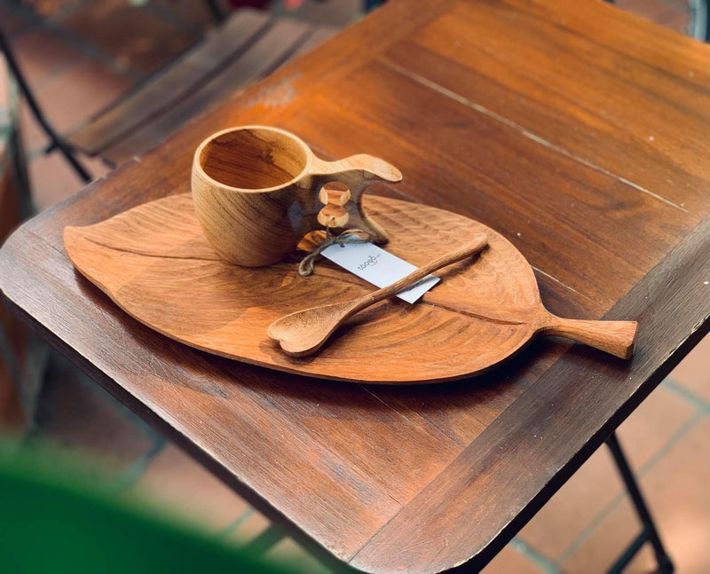 Carving Wooden Cup | Cốc Gỗ