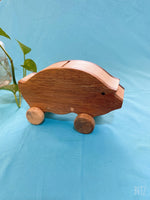 Wooden Piggy Bank