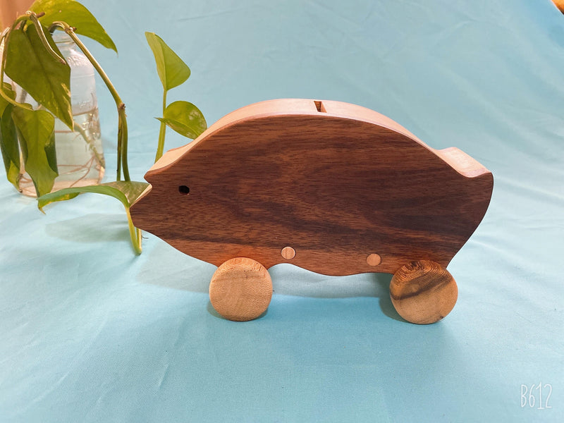 Wooden Piggy Bank