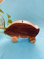 Wooden Piggy Bank