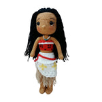 Crochet Moana inspired Doll