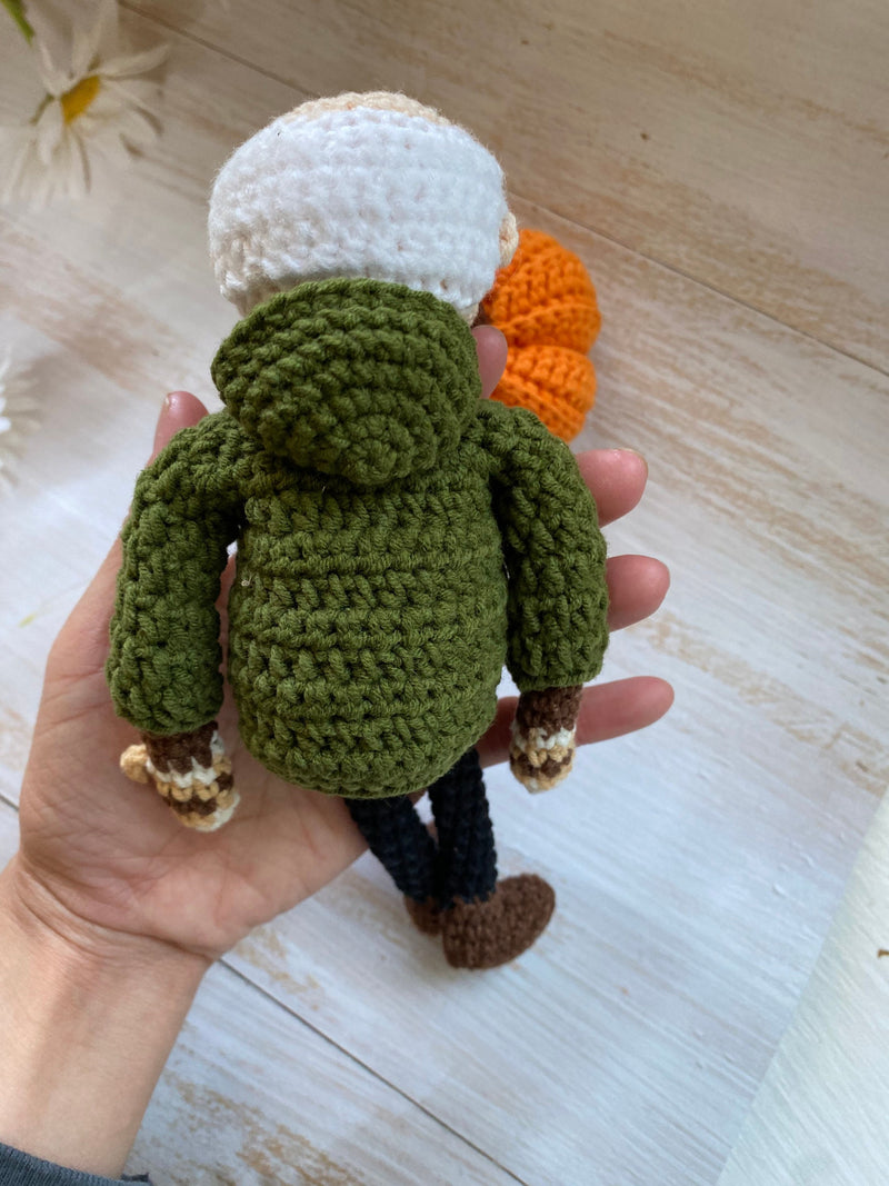 Bernie Sanders Amigurumi Doll