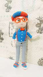 Amigurumi Blippi Doll