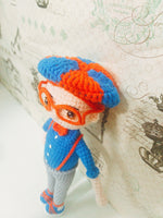 Amigurumi Blippi Doll