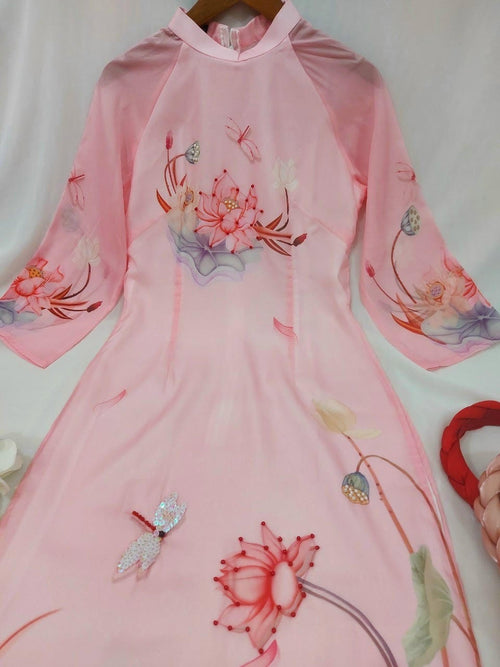 Vietnamese Modernized Dress for Women