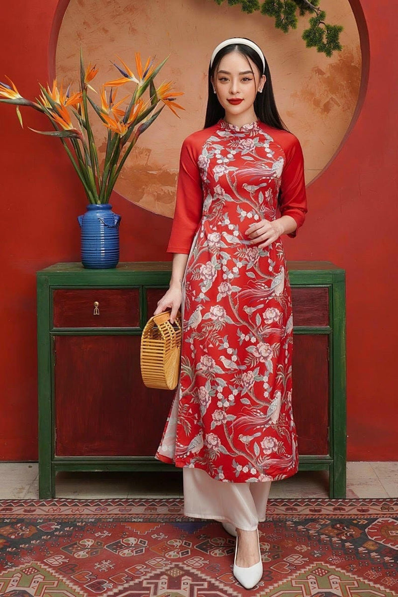 Vietnamese Modernized Dress for Women