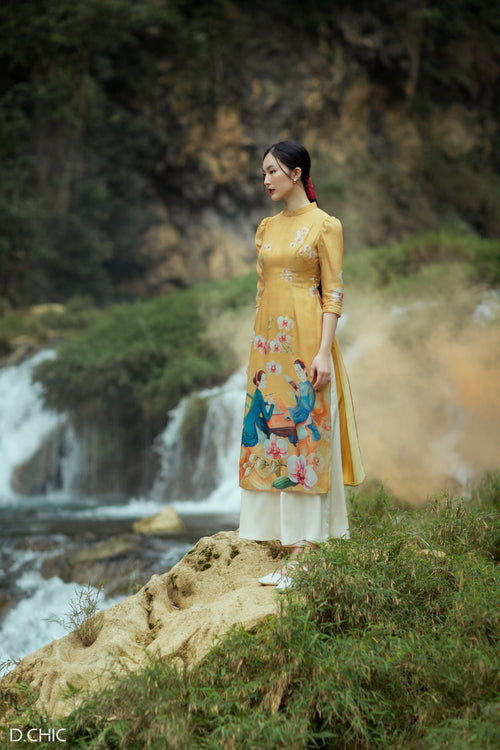 Vietnamese Modernized Dress for Women