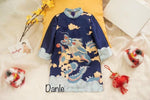 3D Dragon Ao Dai Kid | Dress For Boys | Áo Dài Bé Trai E36