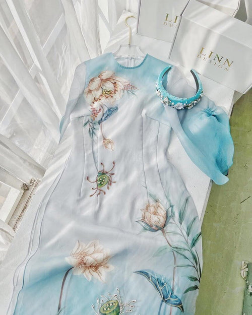 Modernized Vietnamese Dress